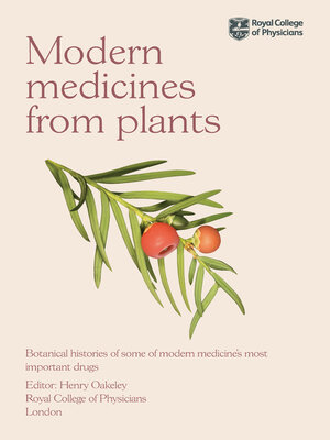 cover image of Modern Medicines from Plants